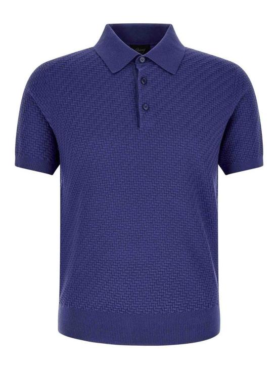 26SS 브리오니 폴로 티셔츠 UMR20OPAK224847 Blue