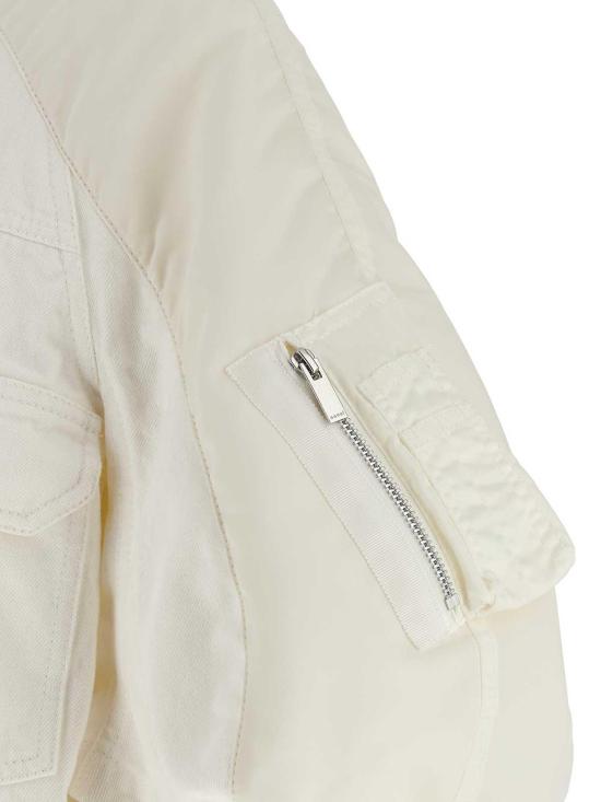 26SS 사카이 봄버 자켓 2608312151 White - SACAI