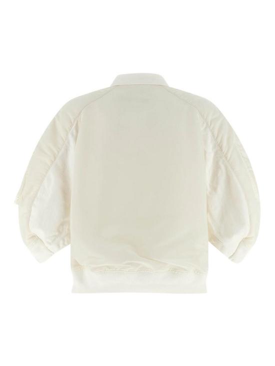 26SS 사카이 봄버 자켓 2608312151 White - SACAI