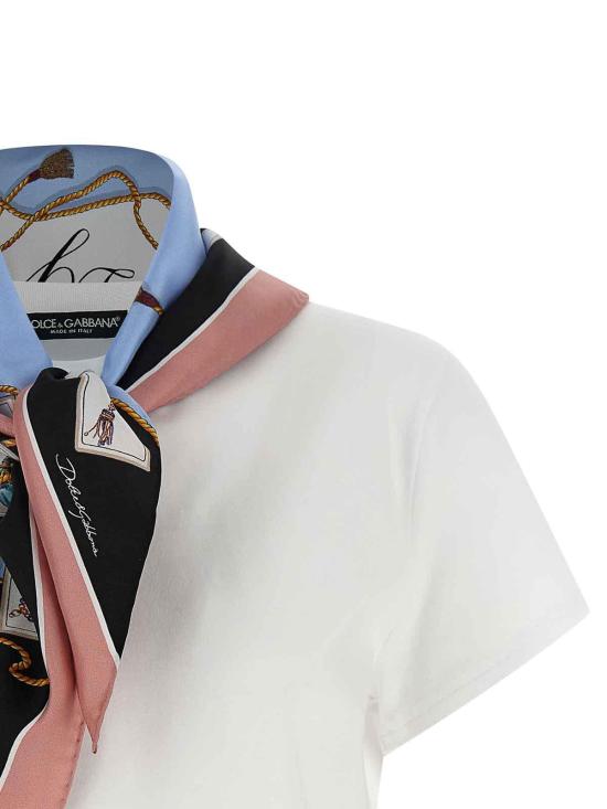 26SS 돌체앤가바나 반팔 티셔츠 F8W31ZGDDPEW0800 White - DOLCE & GABBANA