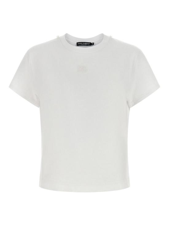 26SS 돌체앤가바나 반팔 티셔츠 F8W31ZGDDPEW0800 White - DOLCE & GABBANA