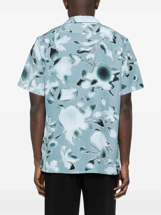 26SS PS 바이 폴스미스 반팔 셔츠 M2R695UV2257943 Blue - PS BY PAUL SMITH