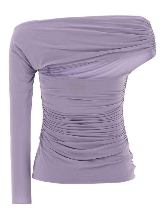 26SS 엘리자베타프랜치 민소매 티셔츠 MD01561E2EV7 Purple - ELISABETTA FRANCHI