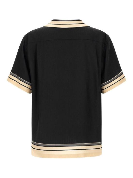 26SS 돌체앤가바나 반팔 셔츠 G5LH3THI11THN5WH Black - DOLCE & GABBANA