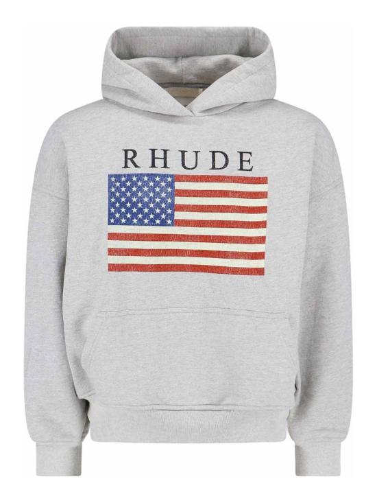 26SS 루드 후드 티셔츠 RHPS26HO011033168 Grey