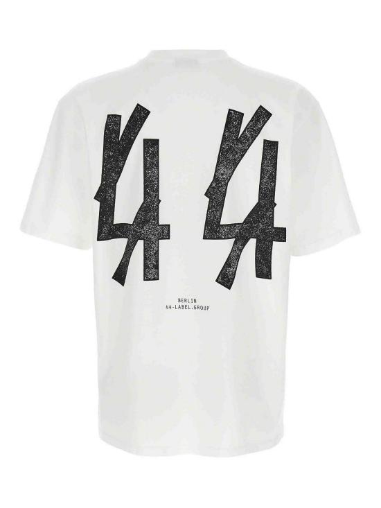 26SS 44레이블 반팔 티셔츠 B0030556FA706P760 White - 44 LABEL