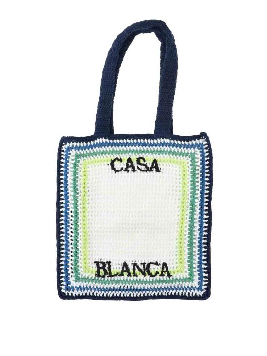 26SS 카사블랑카 토트백 ASP26BAG18701EXBC White