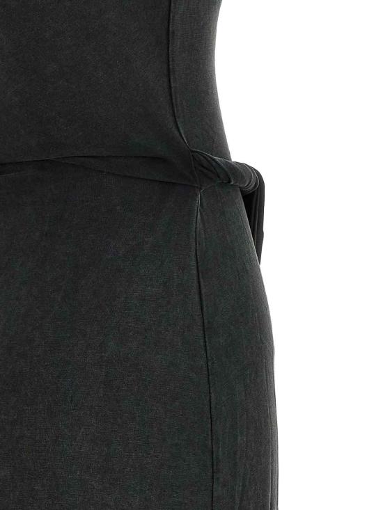 26SS 디젤 D 에스티가 맥시 드레스 A218670EPCJ900A Black - DIESEL