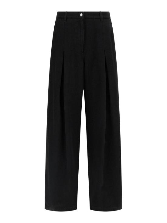 26SS 돌체앤가바나 스트레이트 팬츠 FTDB9DG8OC1S9001 Black