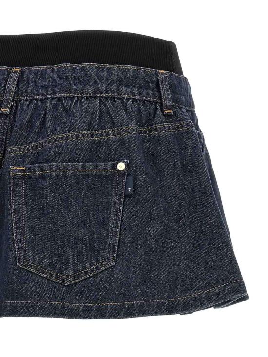 26SS 세븐포올맨카인드 숏 원피스 7U4S0E52U71ZI Blue - 7 FOR ALL MANKIND