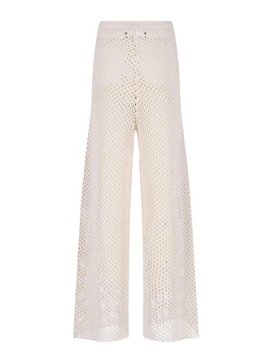 26SS 골든구스 스트레이트 팬츠 GWP02605P00240420103 White - GOLDEN GOOSE