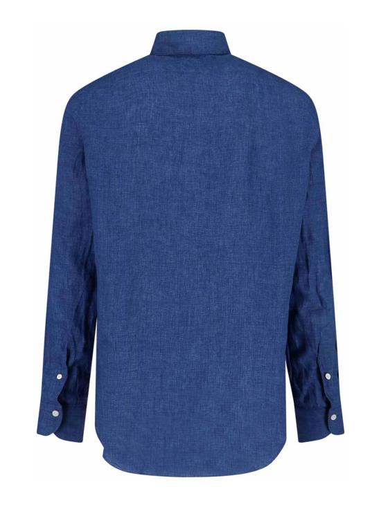 26SS 피나모레 데님 셔츠 C0650GAETALUIGI10 Blue - FINAMORE