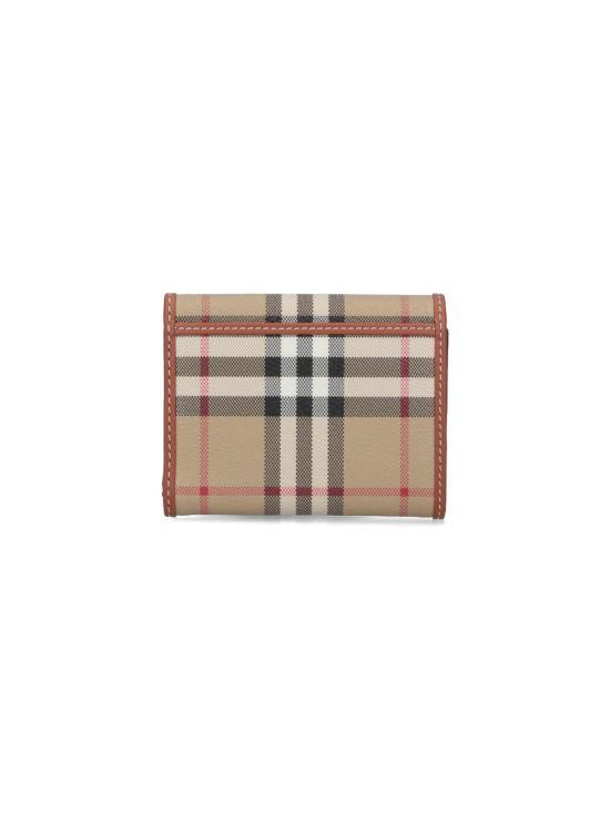 26SS 버버리 스몰 체크 폴딩 지갑 8109800 Beige - BURBERRY