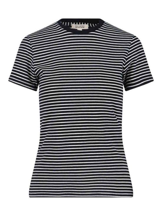 26SS 닐리로탄 반팔 티셔츠 11463K217BLACKIVORYSTRIPE Black