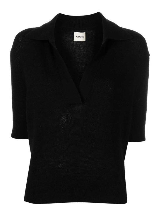 26SS 케이트 폴로 티셔츠 8787605200 Black