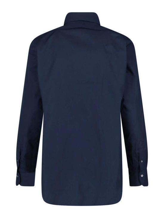 26SS 피나모레 긴팔 셔츠 C0614MILANOZANTE01 Blue - FINAMORE