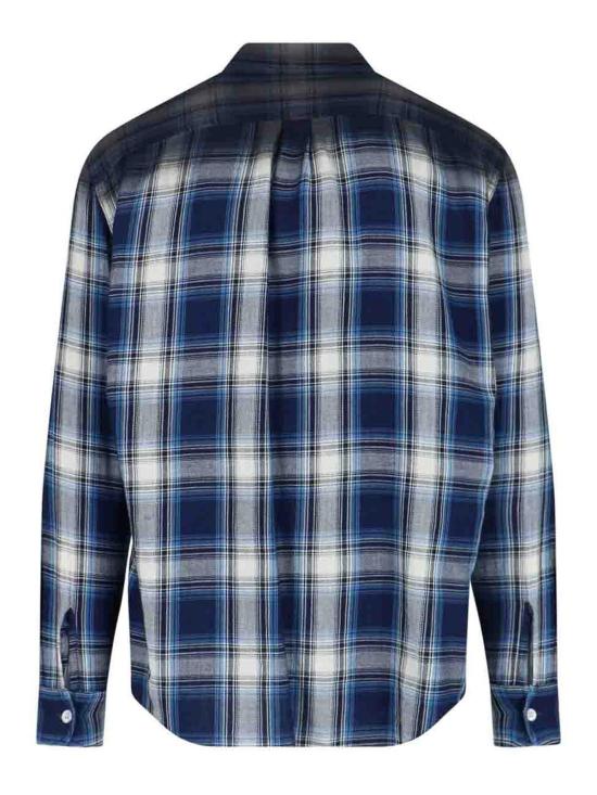26SS 디스퀘어드2 긴팔 셔츠 S74DM0993D35206001F Blue - DSQUARED2