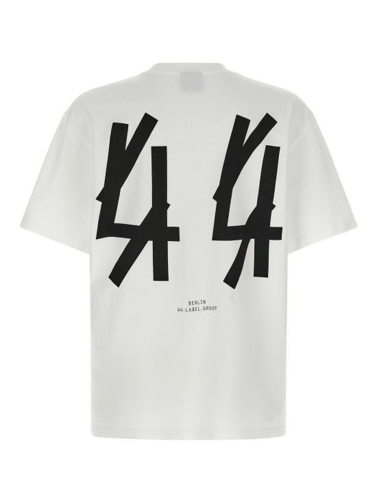 26SS 44레이블 반팔 티셔츠 B0030556FA706P732 White - 44 LABEL