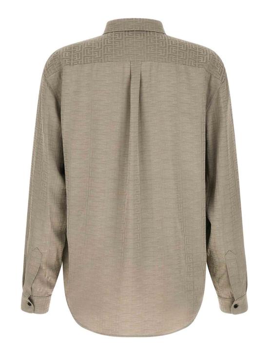 26SS 발망 긴팔 셔츠 GH1HS555VI749DJ Grey - BALMAIN