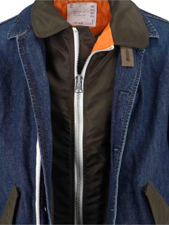 26SS 사카이 데님 팬츠 2603928M401 Blue - SACAI