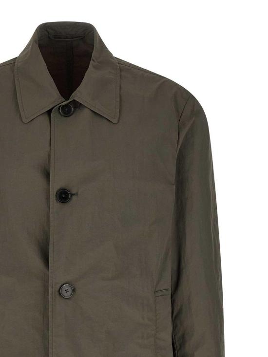 26SS 드리스 반 노튼 코트 26102021133136E15 Green - DRIES VAN NOTEN