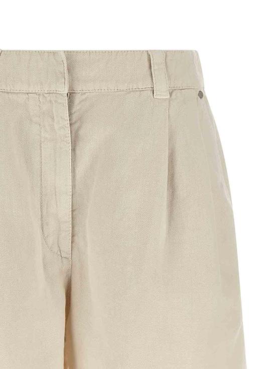 26SS 브루넬로 쿠치넬리 숏팬츠 ML996P5761C8739 Beige - BRUNELLO CUCINELLI