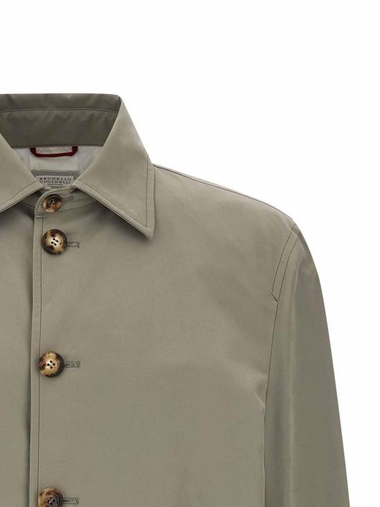 26SS 브루넬로 쿠치넬리 자켓 MY4196407CWO31 Green - BRUNELLO CUCINELLI