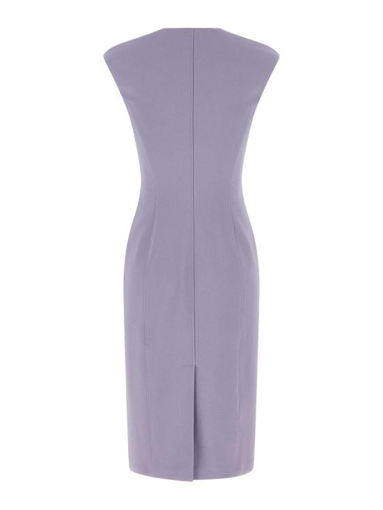 26SS 엘리자베타프랜치 미디 스커트 AB90061E2EV7 Purple - ELISABETTA FRANCHI