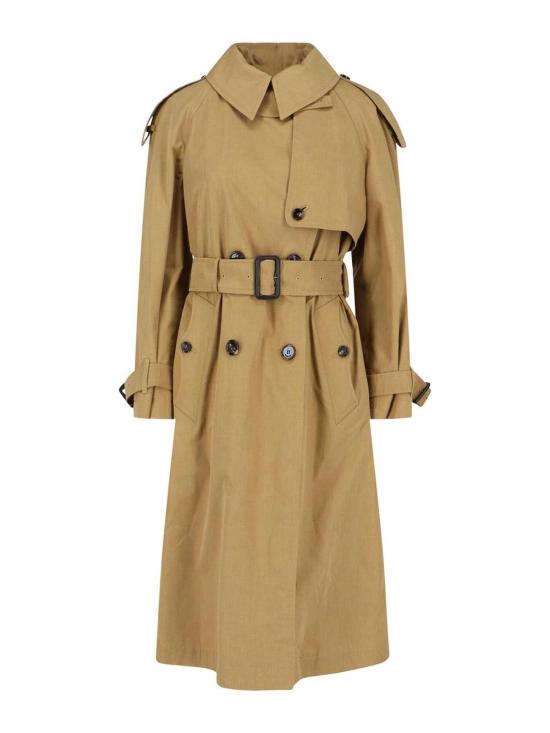 26SS 버버리 롱 캔버스 피츠로비아 트렌치 코트 8118557 Brown