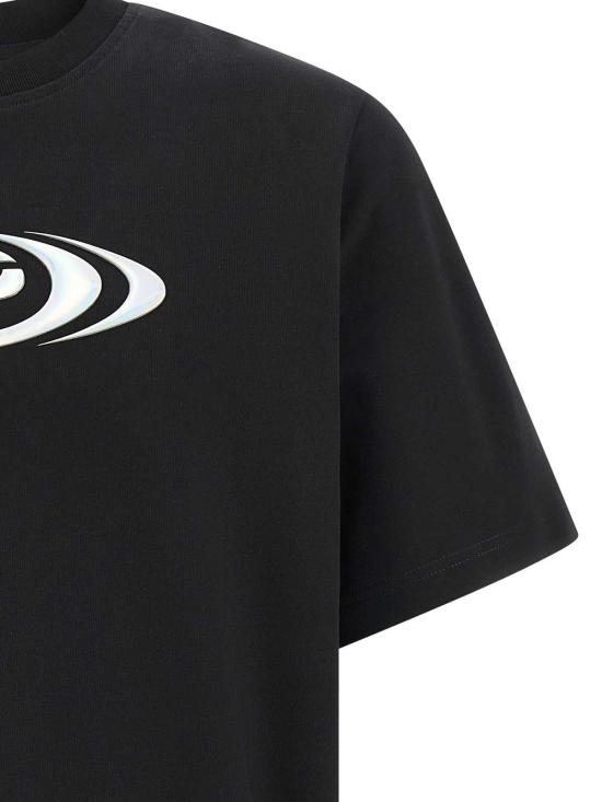 26SS 카사블랑카 반팔 티셔츠 MSP26JTS00104 Black - CASABLANCA