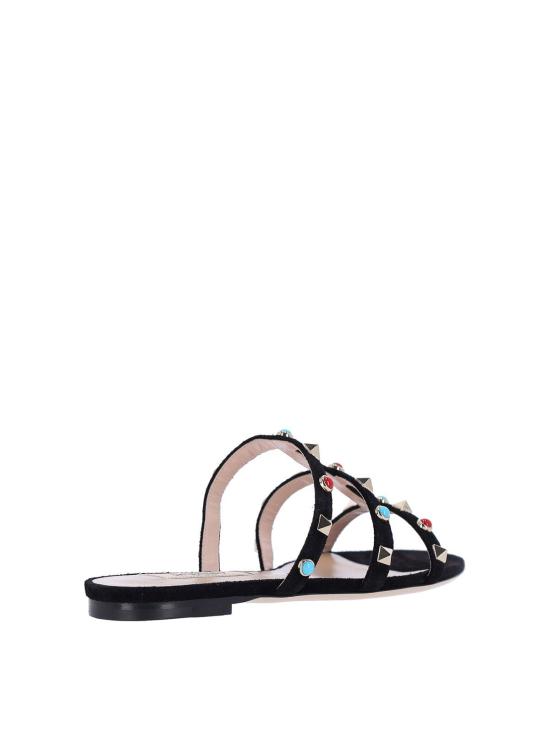 26SS 발렌티노 가라바니 샌들 8W2S0C49JTI0NO Black - VALENTINO GARAVANI