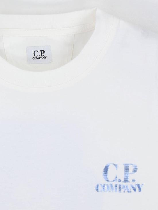 26SS 씨피 컴퍼니 반팔 티셔츠 20CMTS143A110579W103 White - C.P. COMPANY