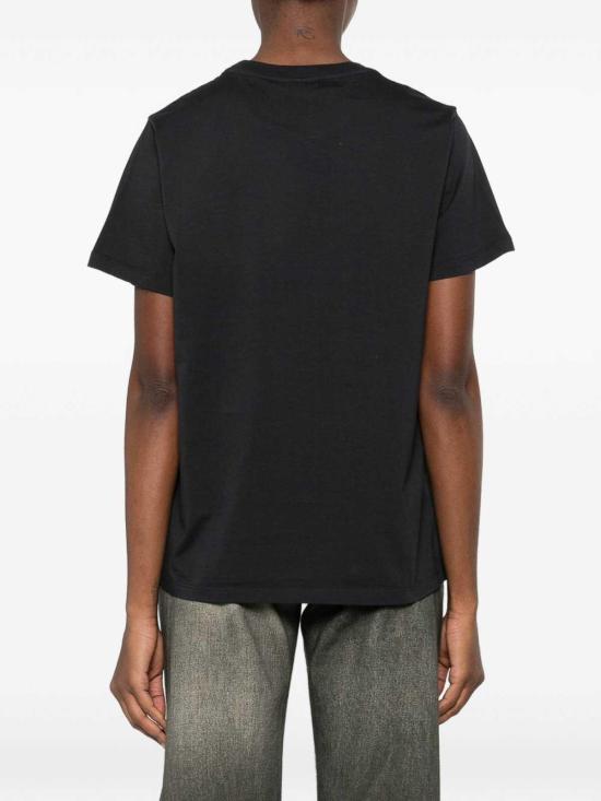 26SS 가니 코튼 저지 베어 코믹 테디 티셔츠 A1050070252 Black - GANNI