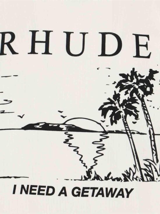 26SS 루드 반팔 티셔츠 RHPS26TT090123166 White - RHUDE