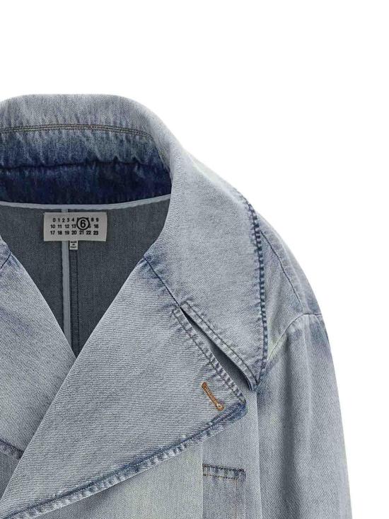 26SS MM6 메종마르지엘라 수트 자켓 S52AM0357M30055962 Light Blue - MM6 MAISON MARGIELA