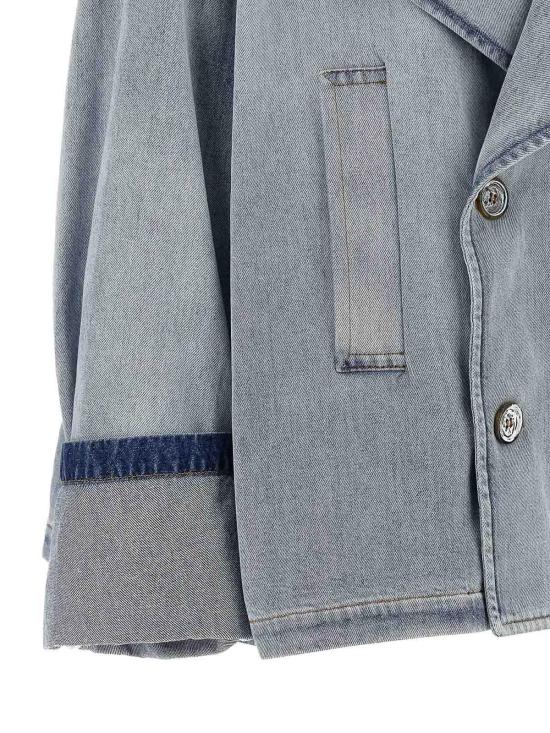 26SS MM6 메종마르지엘라 수트 자켓 S52AM0357M30055962 Light Blue - MM6 MAISON MARGIELA