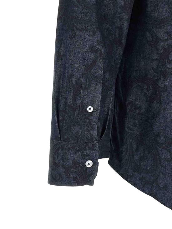 26SS 에트로 긴팔 셔츠 MRIB000299SA5S6X0883 Blue - ETRO