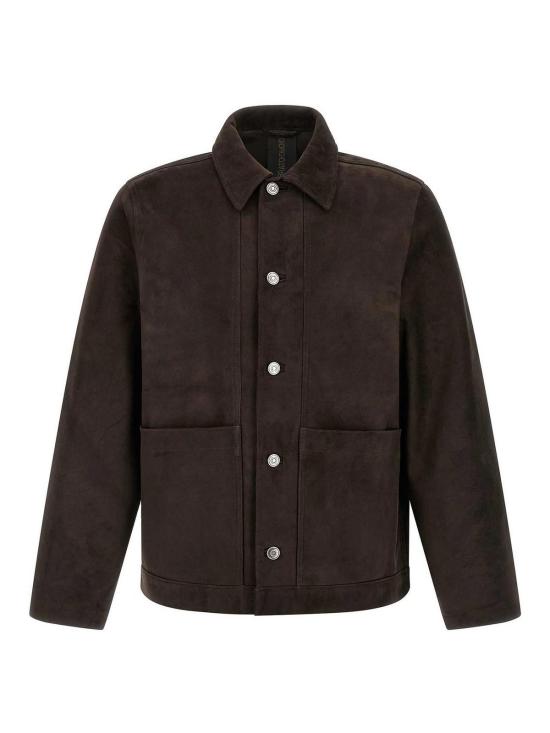 26SS 조르지오 브라토 가죽 자켓 GU26S28002CMIPTORBA Brown