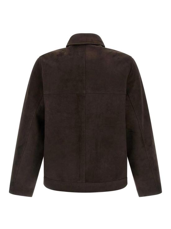 26SS 조르지오 브라토 가죽 자켓 GU26S28002CMIPTORBA Brown - GIORGIO BRATO