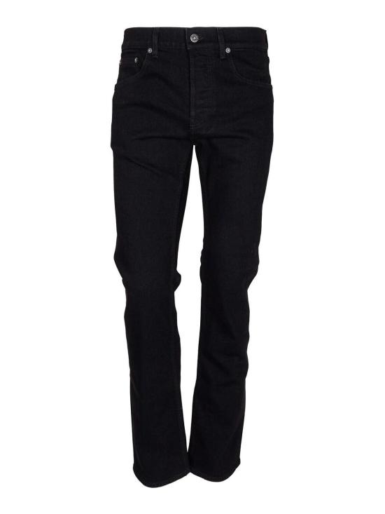 26SS 골든구스 스트레이트 팬츠 GMP02514P00062290100 Black - GOLDEN GOOSE