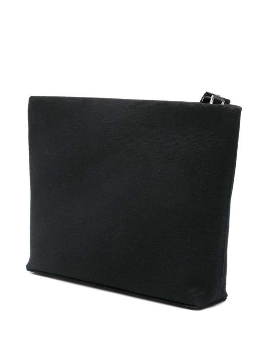 26SS 지방시 로고 프린트 클러치 BB60PNB2DS001 Black - GIVENCHY