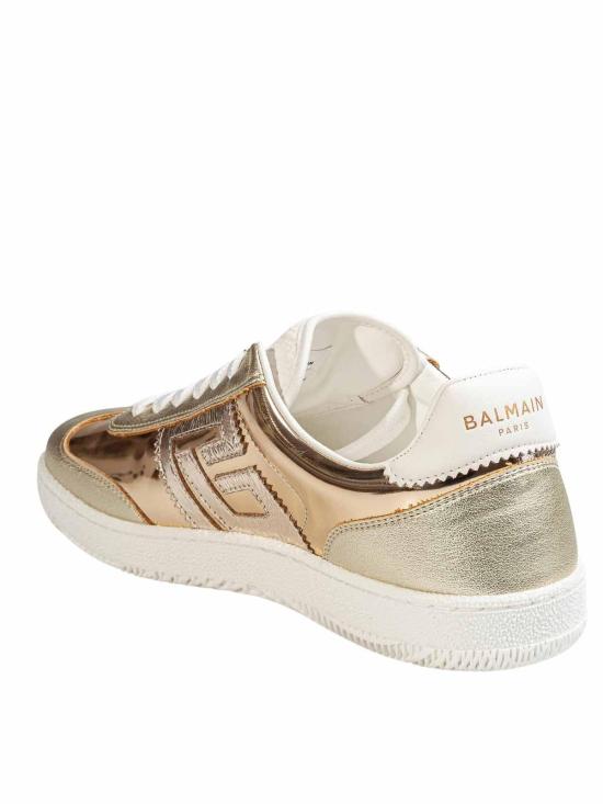 26SS 발망 스니커즈 GN1VI735TGONIDW Gold - BALMAIN