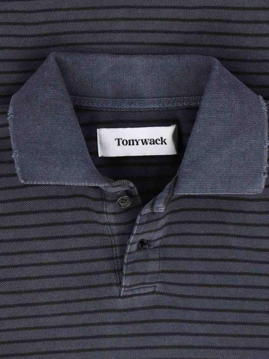 26SS 토니웩 폴로 티셔츠 BF12TS305FADEDBLACK Black - TONYWACK