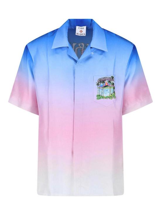 26SS 카사블랑카 반팔 셔츠 MSP26SH00310EXBC Multicolour