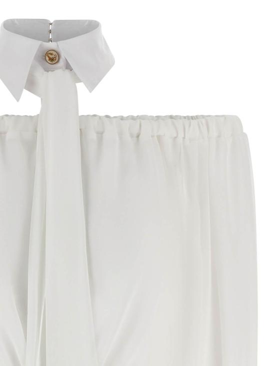 26SS 엘리자베타프랜치 블라우스 CA13561E2X88 White - ELISABETTA FRANCHI