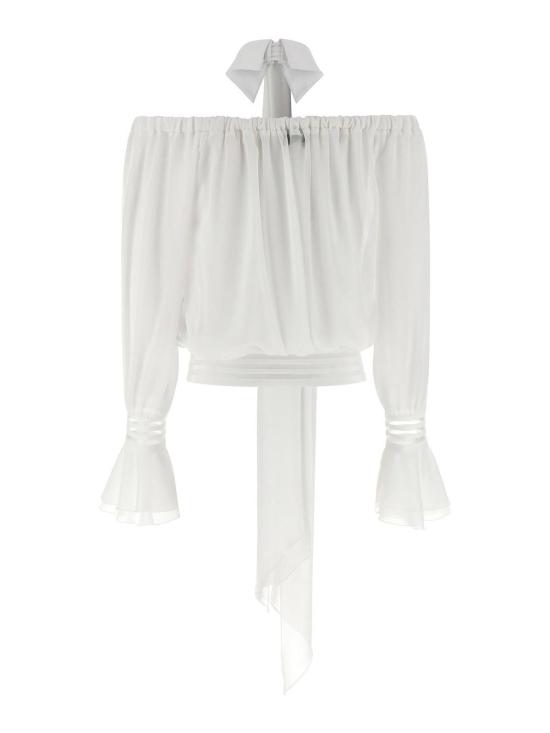 26SS 엘리자베타프랜치 블라우스 CA13561E2X88 White - ELISABETTA FRANCHI