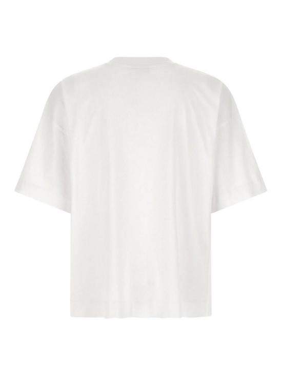 26SS 드리스 반 노튼 반팔 티셔츠 26102111136031 White - DRIES VAN NOTEN