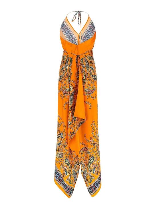 26SS 에트로 미디 스커트 WRPA0001AKF13X0852 Orange - ETRO