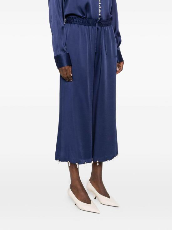 26SS 스텔라 맥카트니 팔라초 팬츠 6440153FU3024000 Blue - STELLA MCCARTNEY