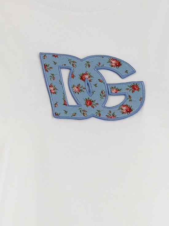 26SS 돌체앤가바나 반팔 티셔츠 F8V42ZGDDLXW0800 White - DOLCE & GABBANA